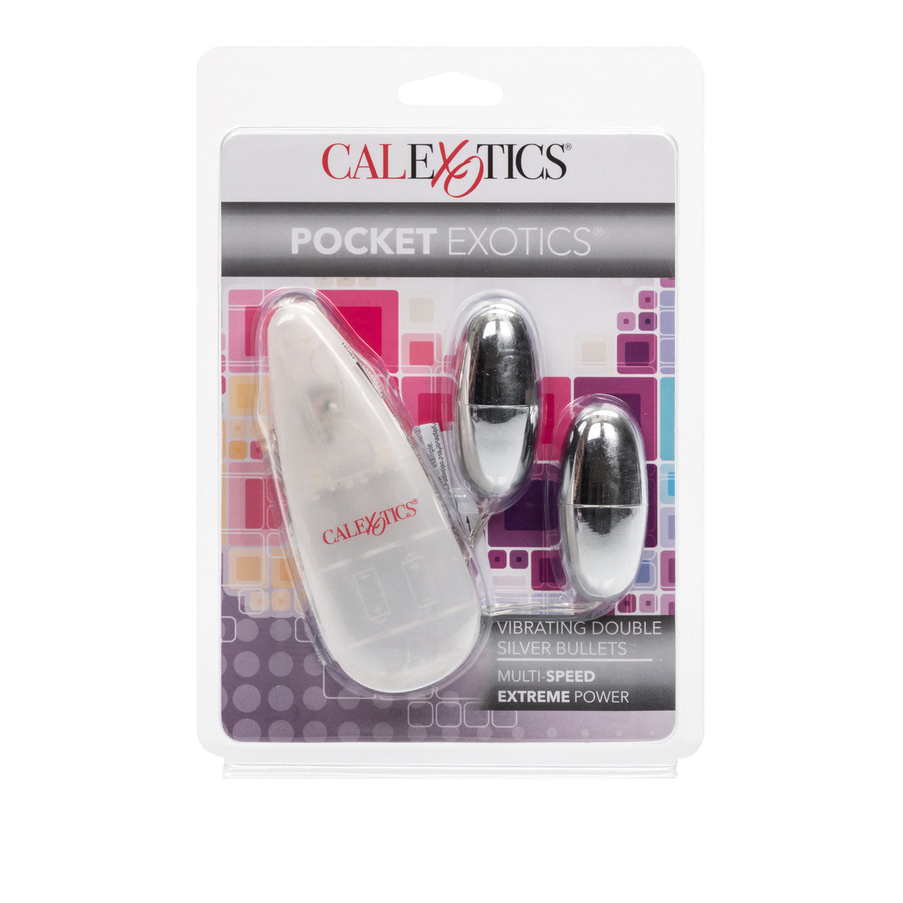 CalExotics Pocket Exotics Double Silver Bullets Viberators K.I.S.S. LINGERIE AND NOVELTY CalExotics Pocket Exotics Double Silver Bullets Viberators K.I.S.S. LINGERIE AND NOVELTY