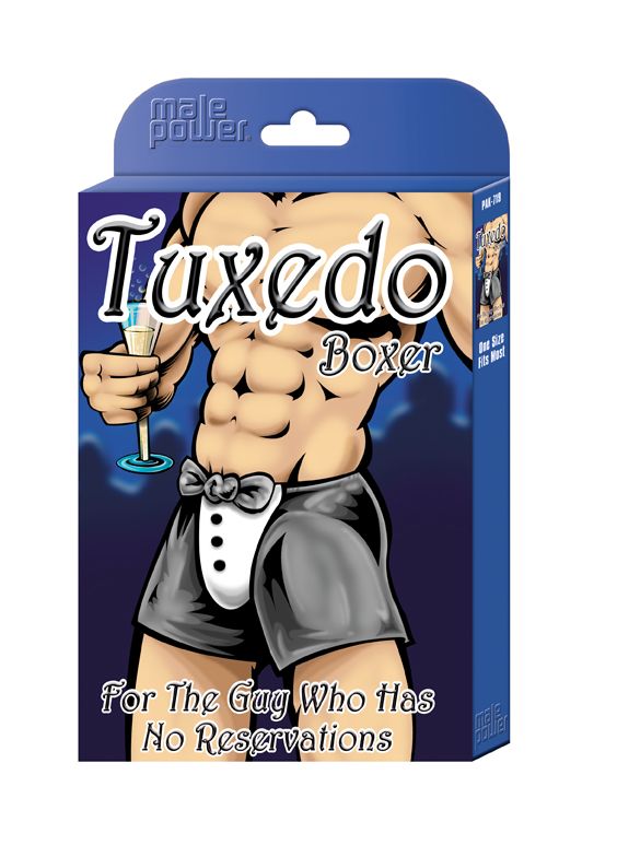Male Power Novelty Tuxedo Boxer